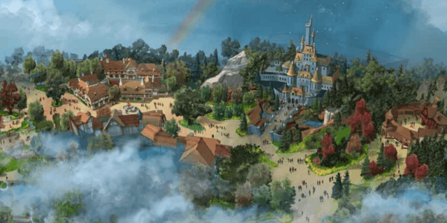 Tokyo Disneyland La Belle et la Bête 2020 Concept-Art