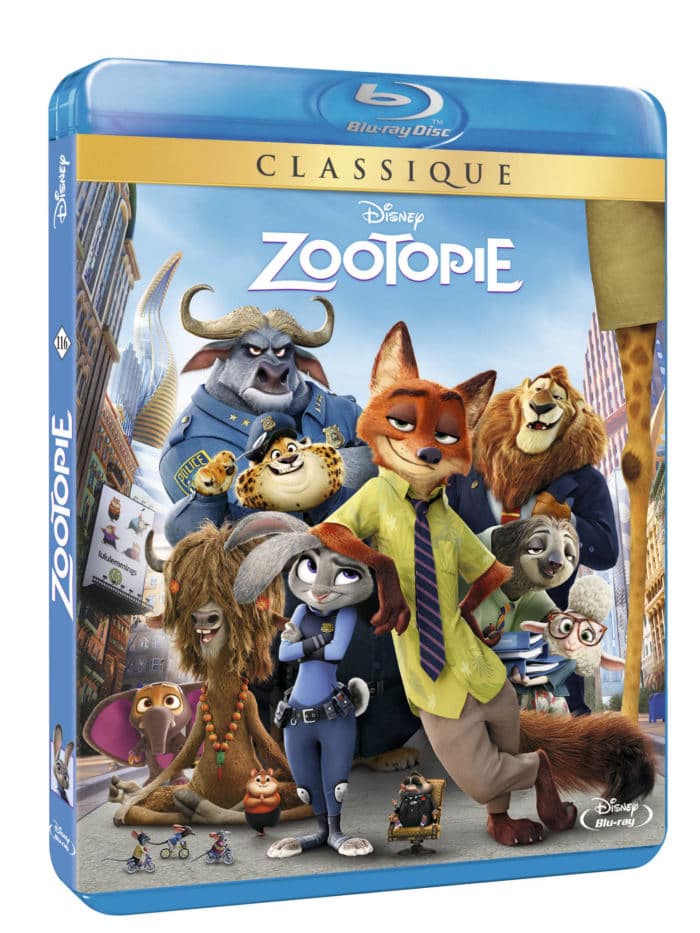visuel Blu-ray Zootopie