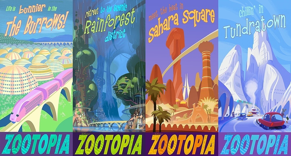 zootopia districts