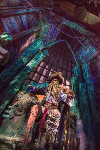 Davy Jones Pirates of the Caribbean Shanghai Disneyland