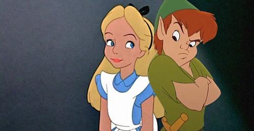 Peter Pan et Alice