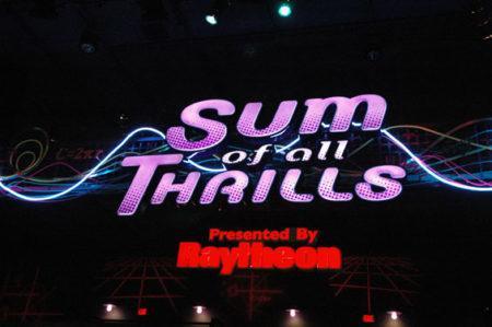 Fermeture retardée pour l'attraction "The Sum of All Thrills"