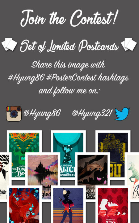 Limited postcards contest by hyung86