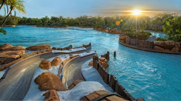 Bay Slides, l'une des attractions de Disney's Typhoon Lagoon