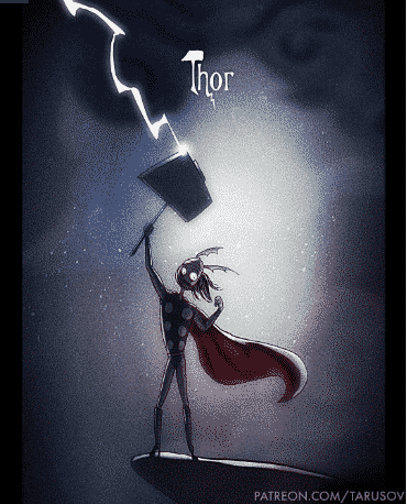 Thor par Andrew Tarusov