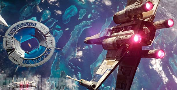 Rogue One: A Star Wars Story (2016) X-Wing CR: ILM/© Lucasfilm LFL 2016