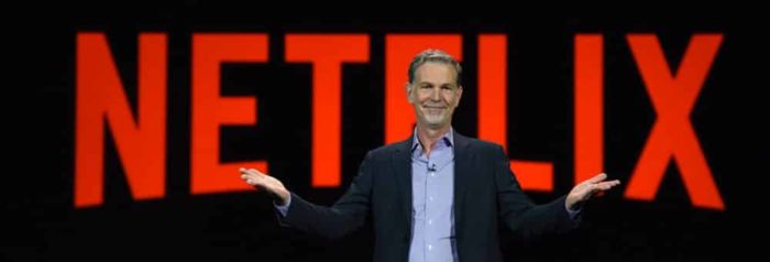 Reed Hastings, fondateur et PdG de Netflix 