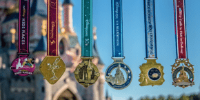 Médailles Disneyland Paris magic Run Weekend