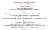 menu bistrot remy