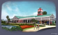 Photo de la station de la Caribbean Beach Resort de la Disney Skyliner