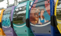Photos des cabines de la Disney Skyliner.