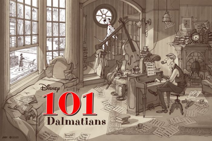 mondo never grow up 101 dalmatiens par Jonathan Burton 