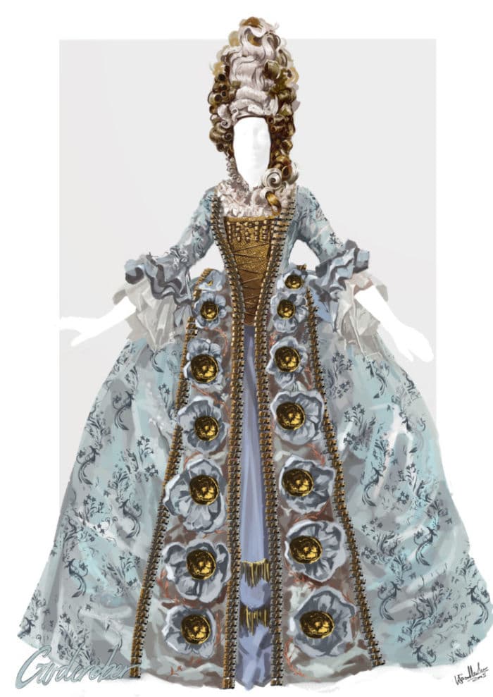 Belle Robe Bleue, Costume La Belle Et La Bête, Robe De