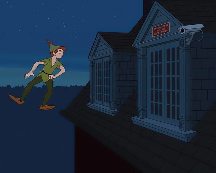 Disney Tom Wardy Peter Pan sécurité