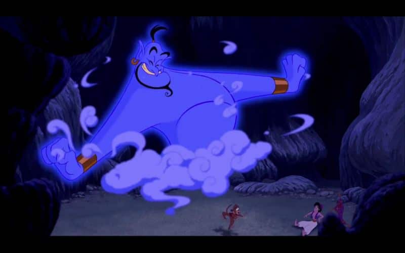 erreurs Aladdin et le Génie