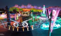 Concept art de Radiator Screams de Cars Land lors du Halloween Time au Disneyland Resort
