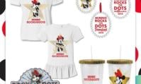 Photo du merchandise proposé pour les célébrations du National Polka Dot Day.