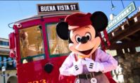 Photolocation avec Mickey à Buena Vista Street à Disney California Adventure