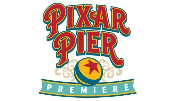 Photo du logo de la Pixar Pier Premiere où il y aura une faible affluence.