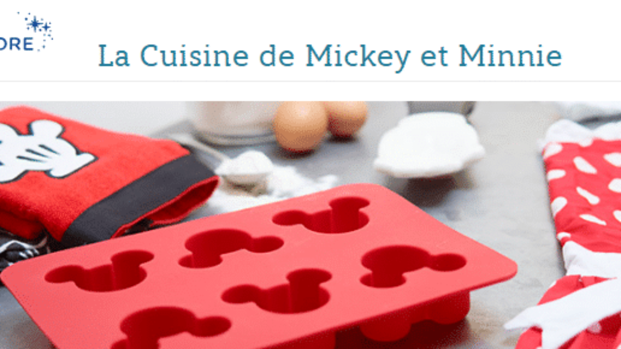 Disney Mickey Minnie Mouse Promenade de cuisine repose cuillère 