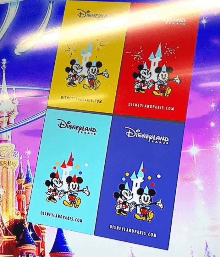 Billet entrée Mickey Disneyland Paris