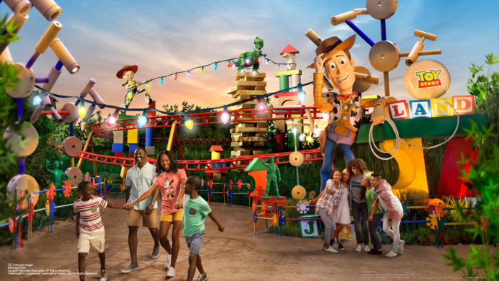 Photo de Toy Story Land qui promet une forte affluence