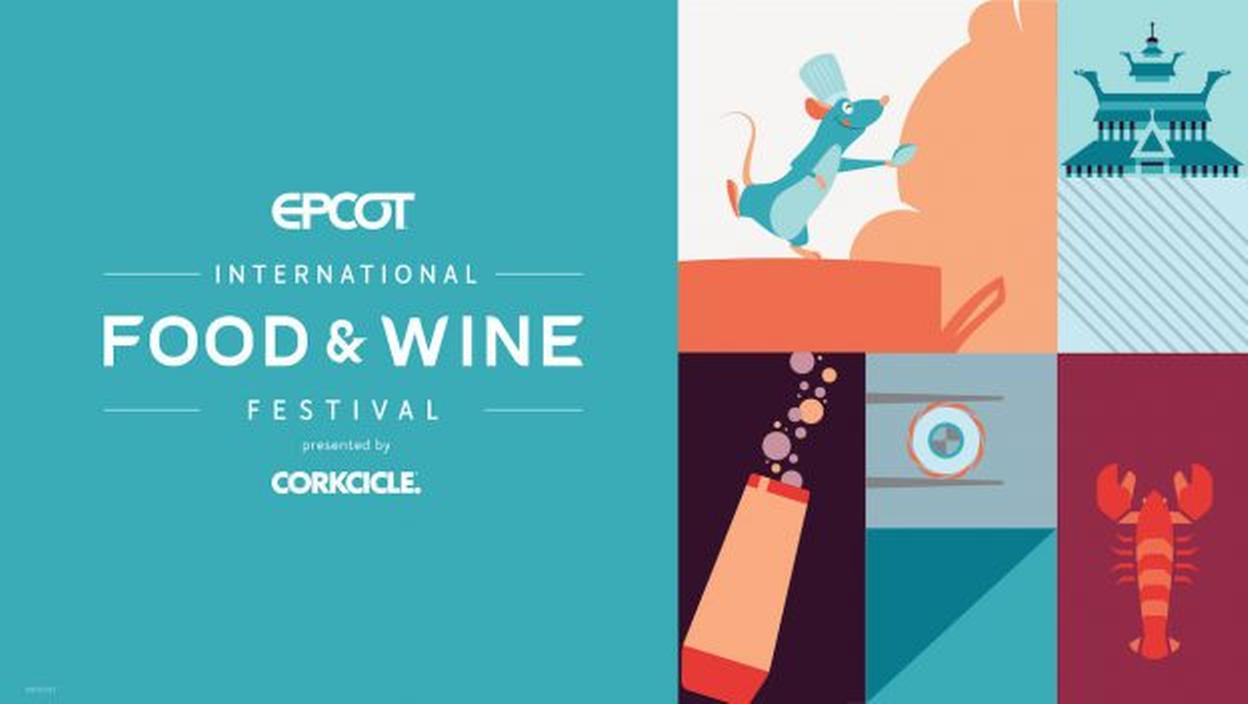 Affiche de l'internationnal Food & Wine Festival 2021
