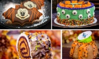 Photo de snacks disponible pendant l'Halloween Time au parc Disneyland.