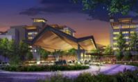 Artwork d'un hôtel ouvrant non loin du cinquantième anniversaire de Walt Disney World Resort.