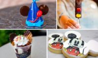 Photo des gourmandises disponibles pendant l'anniversaire de Mickey à Walt Disney World.