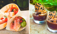 Photos de snacks disponible pendant le Circle of Flavors : Harambe at night.
