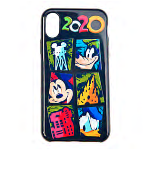 Coque Iphone X/XS Mickey et ses amis 2020- Collection Disneyland Paris- 18,99€