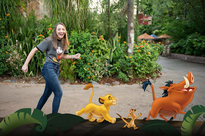 Magic Shot disponible durant les célébrations du Roi Lion au parc Disney's Animal Kingdom.