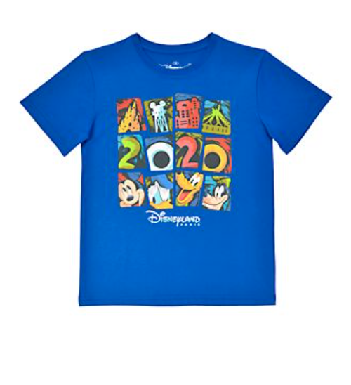 T-shirt enfant Mickey et ses amis 2020- Collection Disneyland Paris- 12,99€