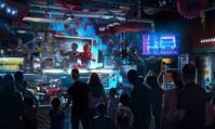 Photo de l'attraction Spider-Man annoncées lors de l'exposition D23 2019 pour DLR.