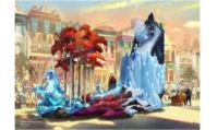 Artwork des chars de la nouvelle ParaDE Magic Happens de Disneyland Resort.