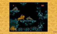 Mufasa affronte les Hyènes dans Disney Classic Games Aladdin et Le Roi Lion