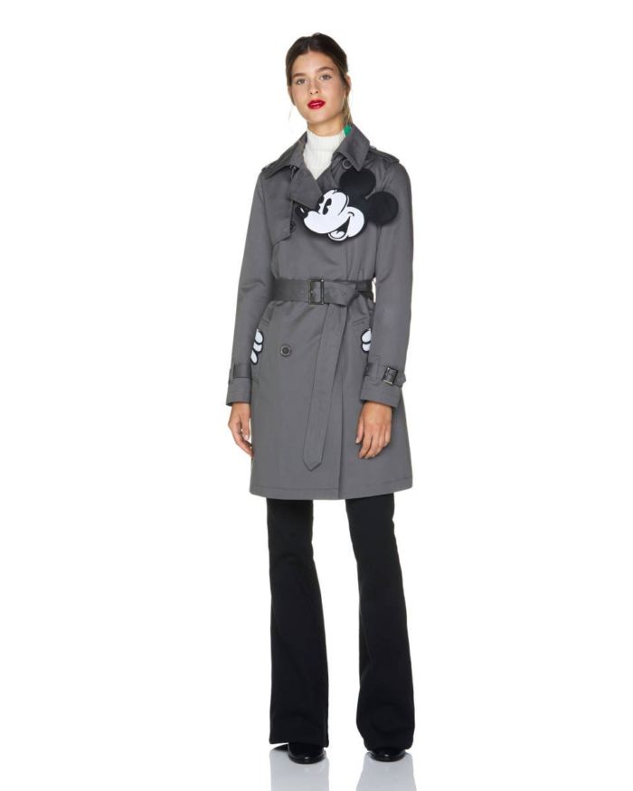 Collection Benetton trench femme Mickey 499 €