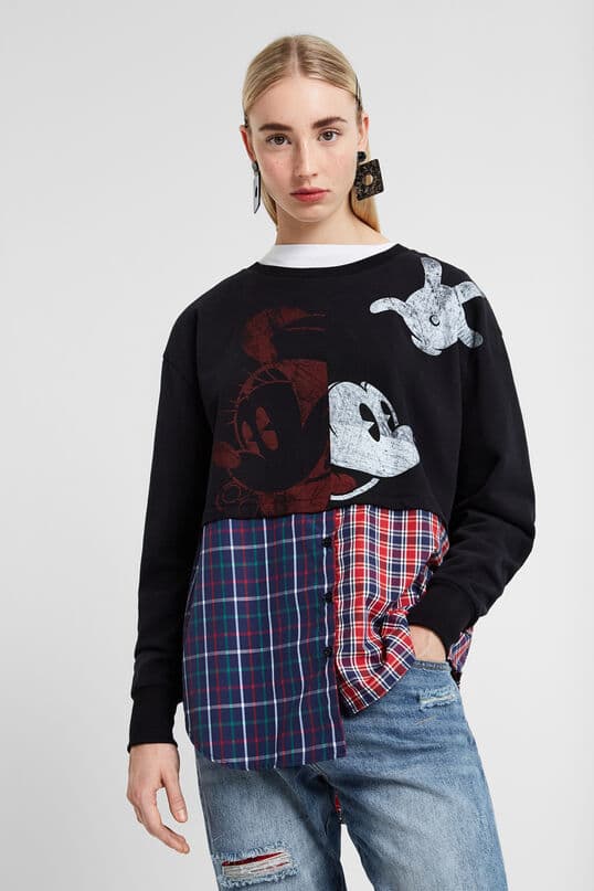 Desigual sweatshirt femme Mickey 89,95 € au lieu de 99,95 €