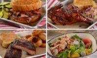 Photos de plats disponibles au nouveau restaurant Regal Eagle Smokehouse.