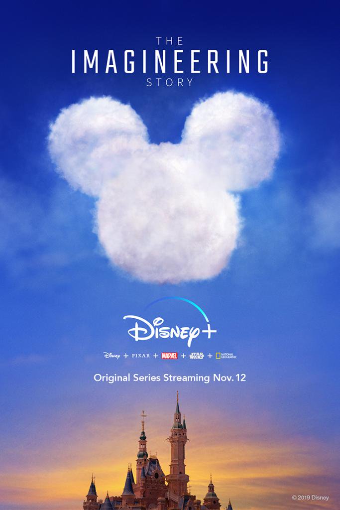 Poster de la série the Imagineering Story disponibles sur Disney +