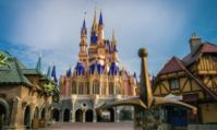 Photo de la transformation royale du château de Cendrillon à Walt Disney World Resort.