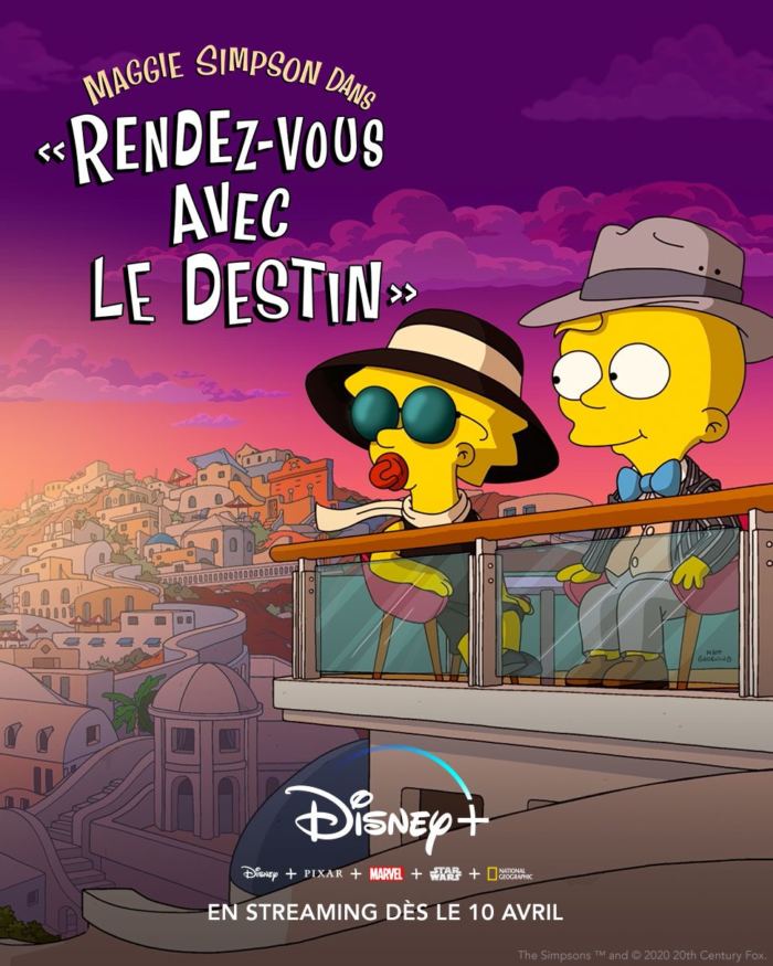 Rendez-vous avec le Destin, le court métrage des Simpson sur Disney +