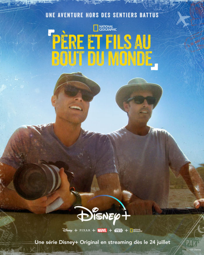 Père et fils autour du monde, une aventure familiale disponible dès le 24 juillet sur Disney +