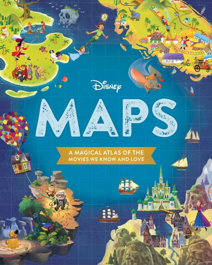 Couverture de l'Atlas Disney Maps