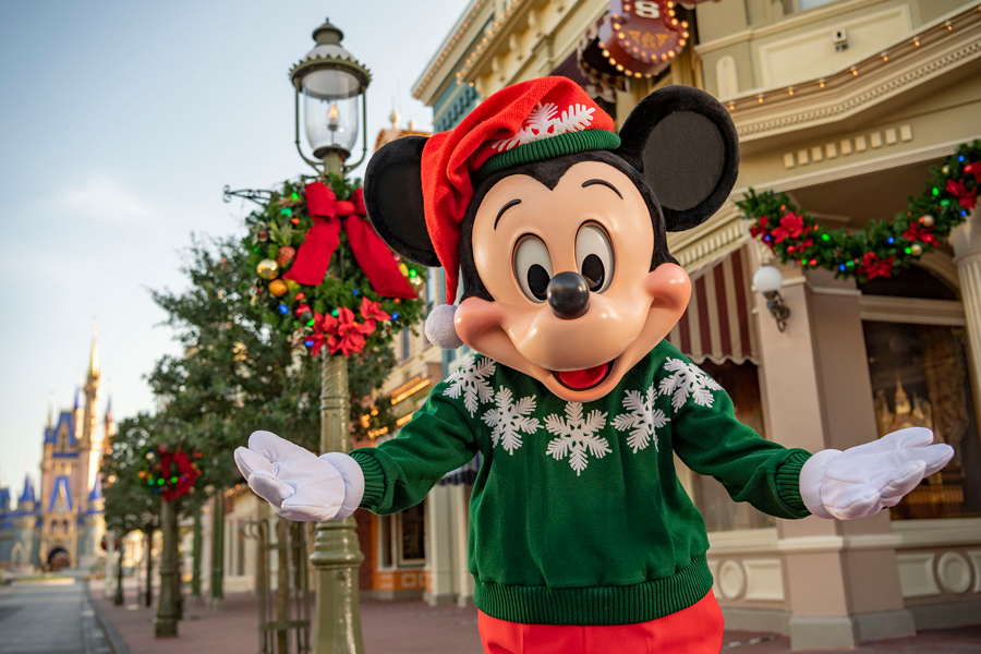 Photo de Mickey qui sera présent pendant A Twinkle of Holiday Magic