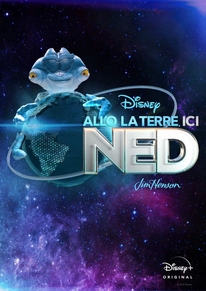 Affiche d'Allô la Terre, Ici Ned, un talk-show de la Jim Henson Company bientôt sur Disney +
