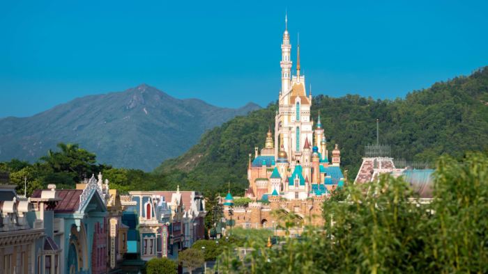 Photo de Main Street, U.S.A. à Hong Kong Disneyland Resort.