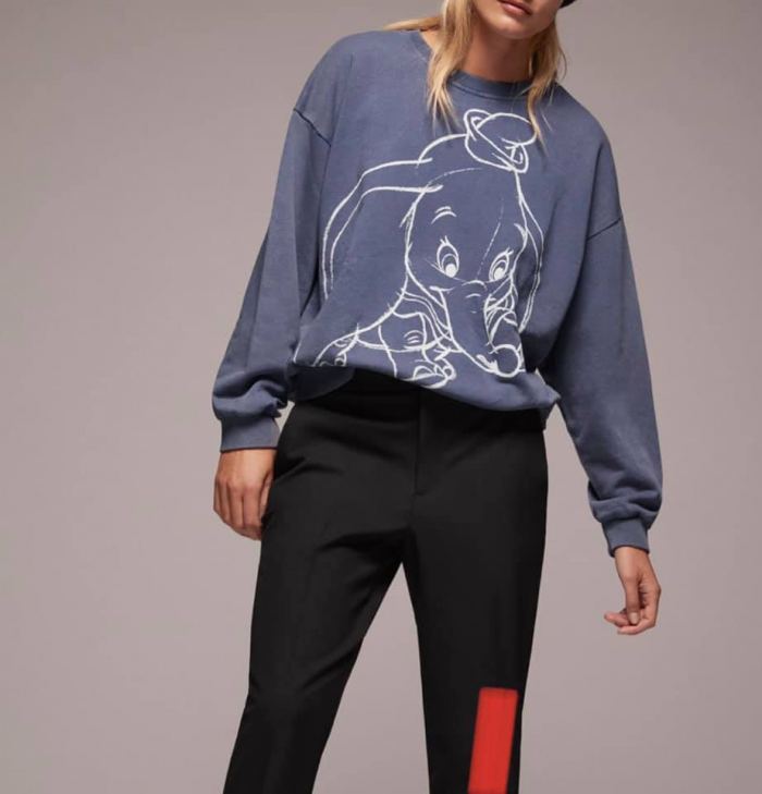 Black Friday Zara sweat femme Dumbo 17,97 € au lieu de 29,95 €