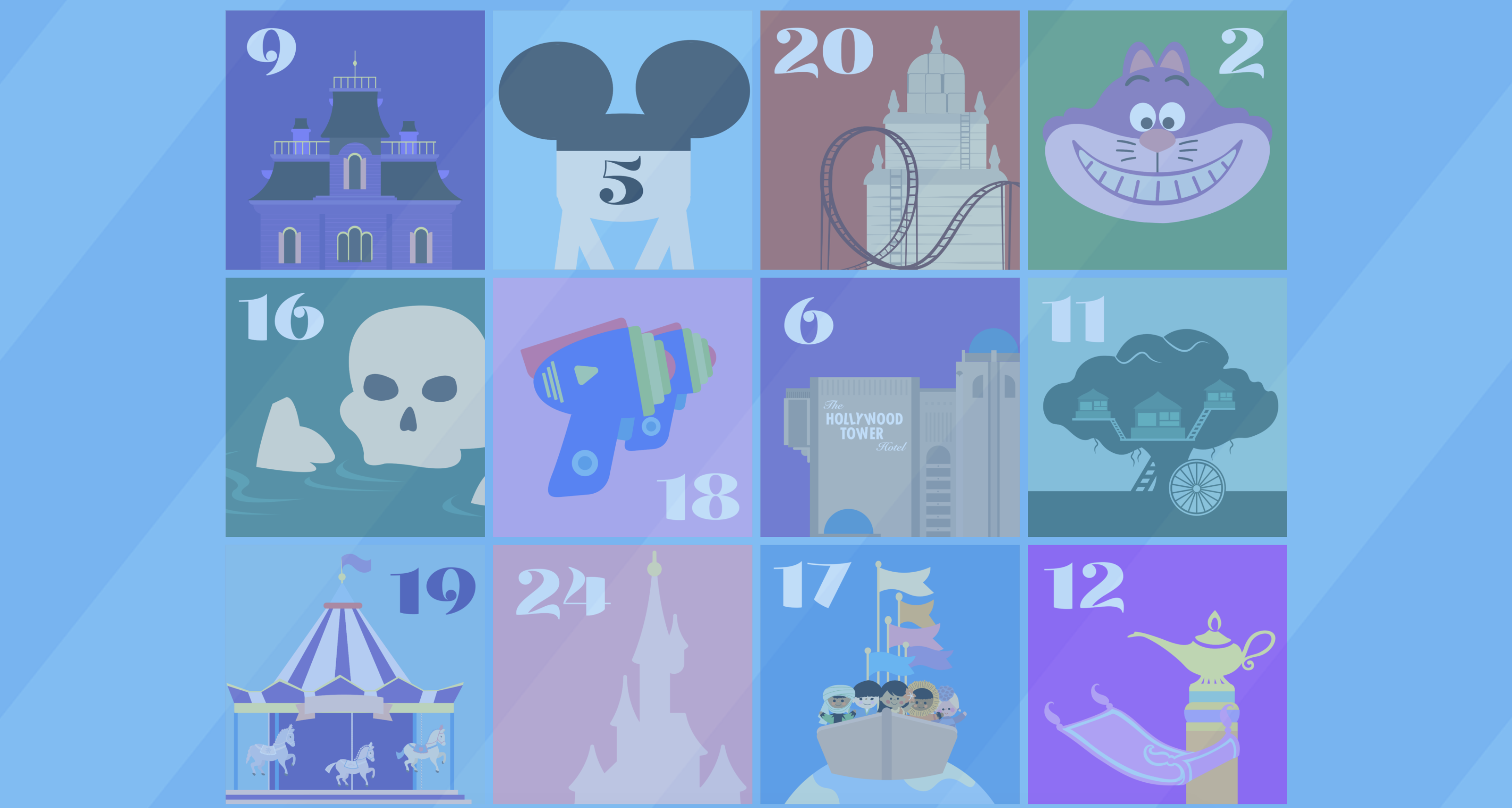 Un peu de magie avec le calendrier de l'Avent gratuit de Disneyland Paris 